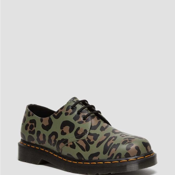 Dr. Martens 1461 Distorted Leopard Print Oxford 5 - Picture 2 of 4